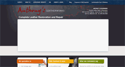 Desktop Screenshot of anthonysleatherworks.com